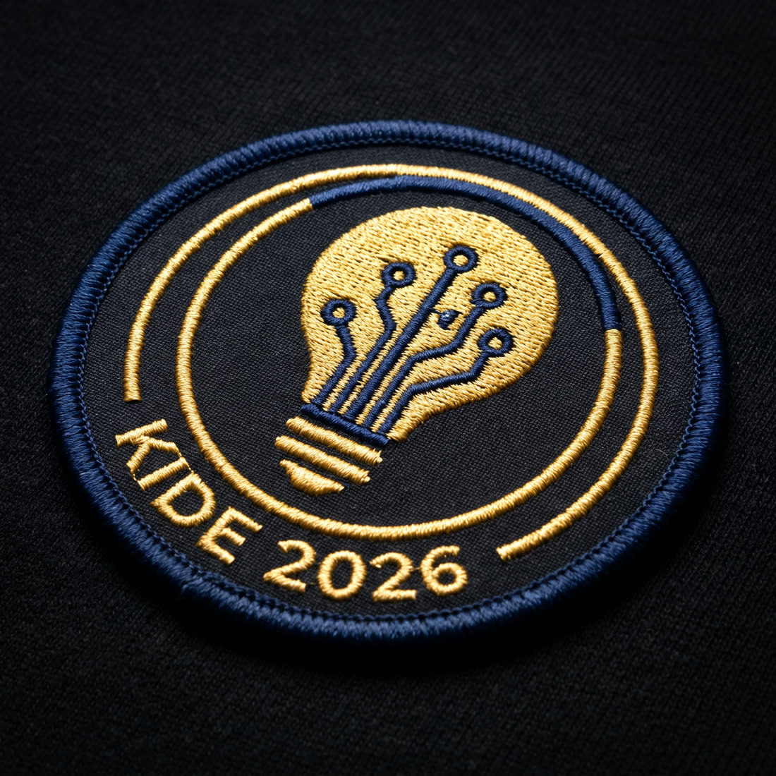 KIDE 2026 Mission Patch